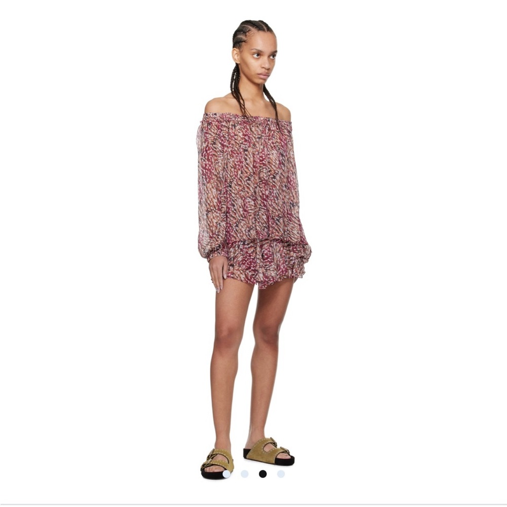 Isabel Marant Sornel shorts in Raspberry